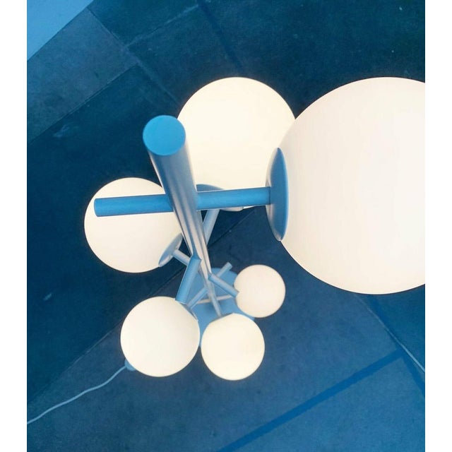 Mid-Century Modern Space Age Swiss Replacement Glass Spare Part for Temde Lamps from E.R. Nele, 1960s For Sale - Image 5 of 13