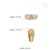 Contemporary Natural Diamond Wide Band Bombe Ring in 14k Solid Gold Size 8 For Sale - Image 11 of 17