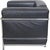 LC2 Chair in Black Leather from Le Corbusier, 2000s For Sale - Image 9 of 14