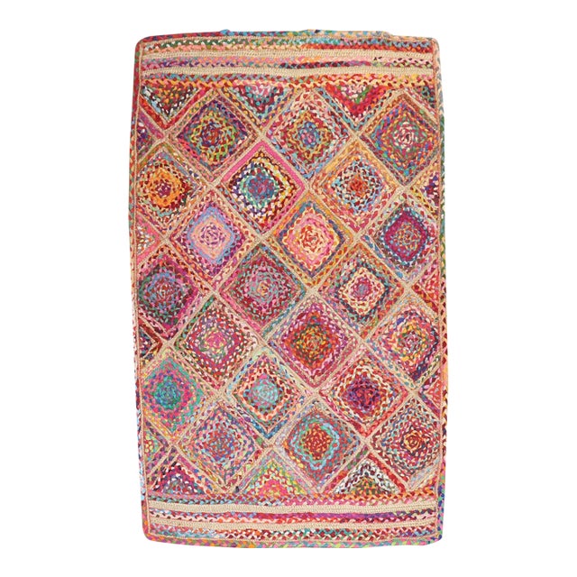 Central Asian Braid Rug no. j3694 For Sale