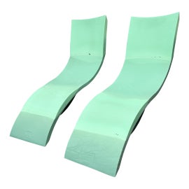 Example of Double Outdoor Chaise Lounge