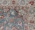Antique Persian Tabriz Rug With Allover Floral Pattern in Soft Blue, Cream & Red 9' X 12'5. For Sale - Image 10 of 14