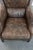 Vintage Brown Cowhide Armchair For Sale - Image 6 of 17