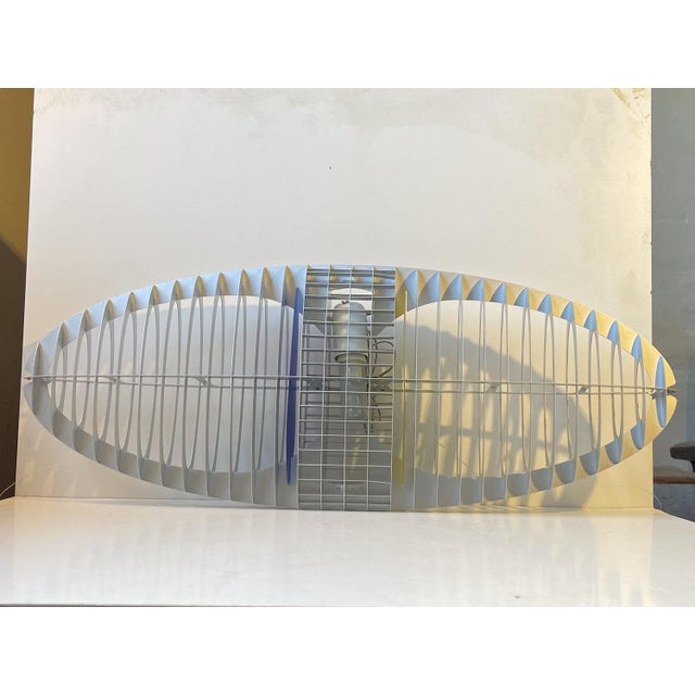 Futurist Elliptical Pendant Lamp by Alberto Meda & Paolo Rizzato for Luceplan, Italy, 2000s For Sale - Image 4 of 14