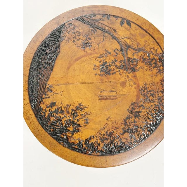 Round Wooden Box, France, 1950s For Sale - Image 18 of 18