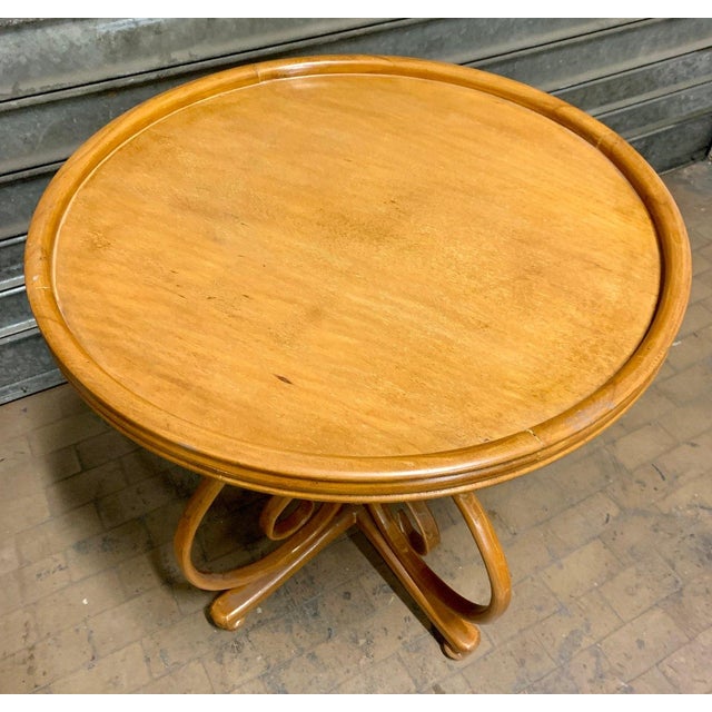 Bohemian Table by Michael Thonet for Gebrüder Thonet Vienna Gmbh, Late 19th Century For Sale - Image 4 of 6