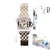 Cartier Santos Demoiselle 2698 Two-Tone Steel & 18k Gold Ladies Bracelet Watch For Sale - Image 9 of 9