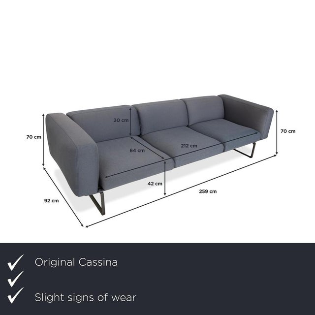 Cassina 8 (Otto): Minimalist Luxury by Piero Lissoni. This sofa is a modern classic, designed by star designer Piero...