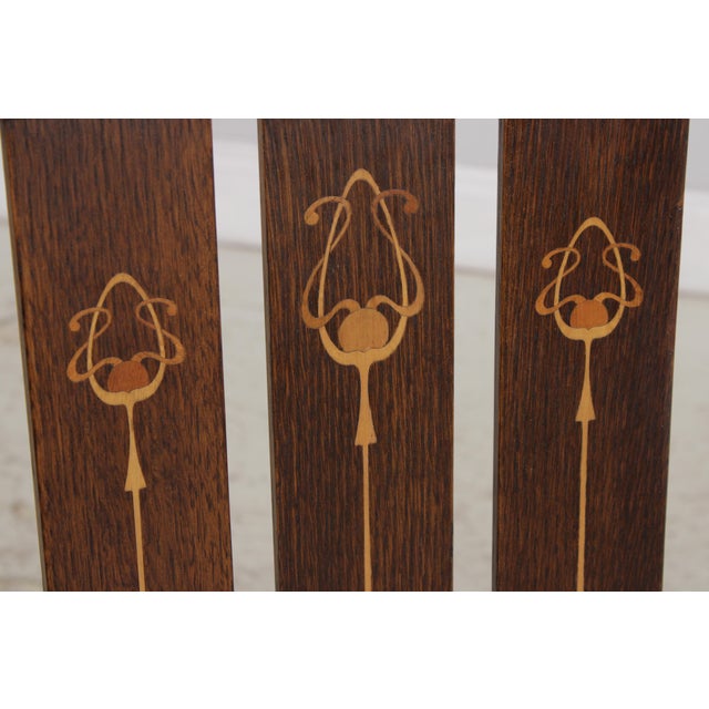 Wood Stickley Harvey Ellis Design Mission Oak Rocker For Sale - Image 7 of 16