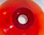 Red Tapio Wirkkala Venini Italian Murano Bolle Bottle Vase For Sale - Image 8 of 10
