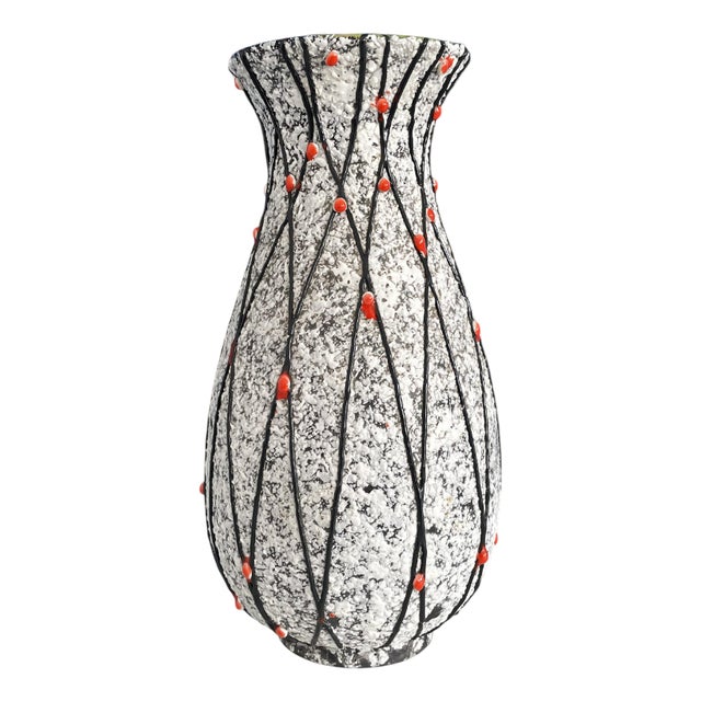 Mid-Century Seafoam Vase, 1950s For Sale