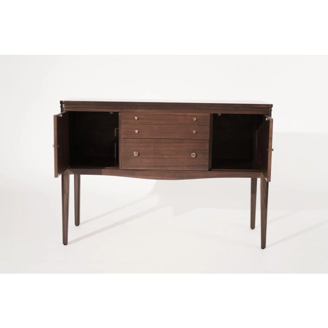 Mid Century Entry Console Table in Mahogany, Circa 1950s For Sale In New York - Image 6 of 13