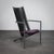 Vintage Lounge Chairs with Side Table, 1980s, Set of 3 For Sale - Image 4 of 12