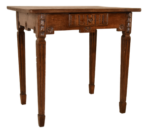 19th Century French Oak Side Table