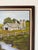 1970’s Vintage Impressionist Farm River Landscape Oil on Canvas Painting, Framed For Sale In Miami - Image 6 of 11