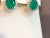 7 Ct Oval Shape Emerald & 1.5 Ct Diamond Post Back Earrings 14 Karat Yellow Gold For Sale - Image 16 of 18