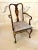 Edwardian Mahogany Decorated Desk Chair For Sale - Image 12 of 18