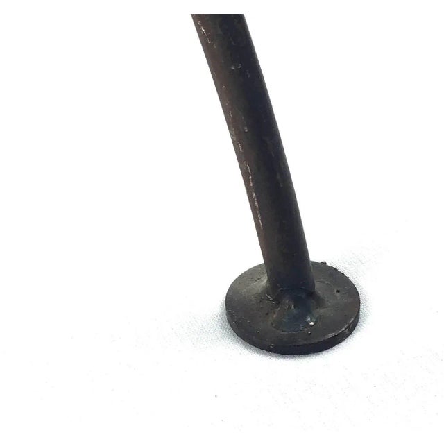 Bronze Vintage 1950s Bronze Magazine Rack For Sale - Image 8 of 9