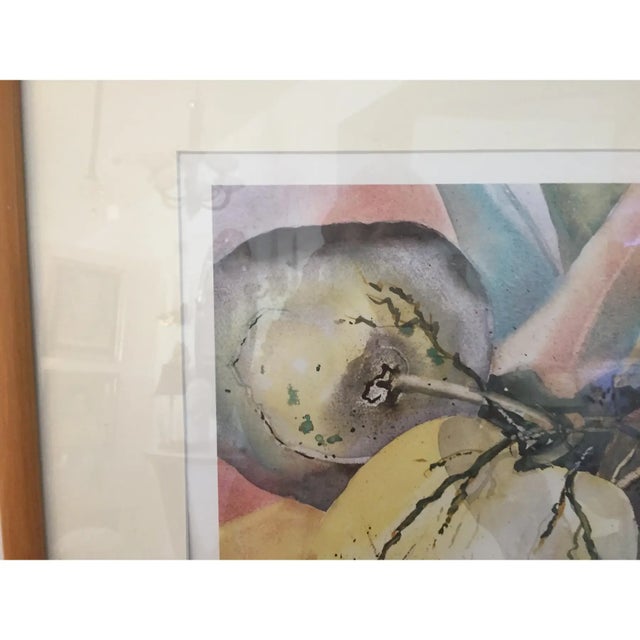 Green "Coconuts" Lithograph by Don Gabbert For Sale - Image 8 of 11