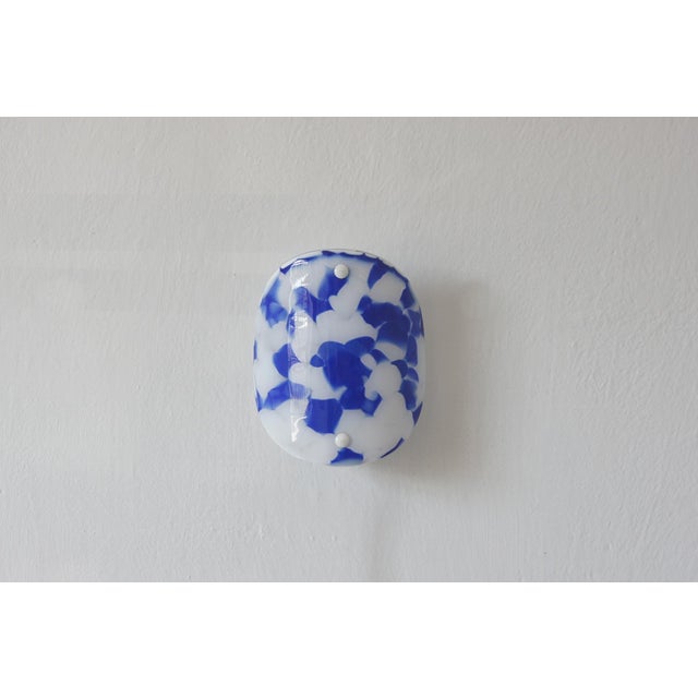 Metal Scandinavian Glass Wall Lamp from El Light For Sale - Image 7 of 7