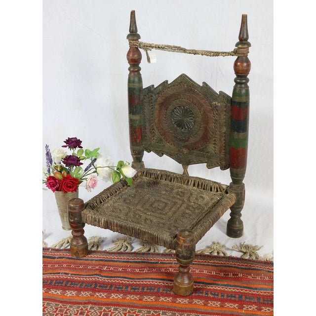 Low Cedar Chair, 1920s For Sale - Image 4 of 13