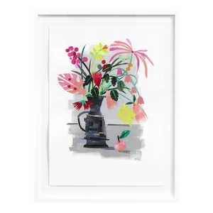 "Garden Flowers" Original Artwork by Maria C Bernhardsson