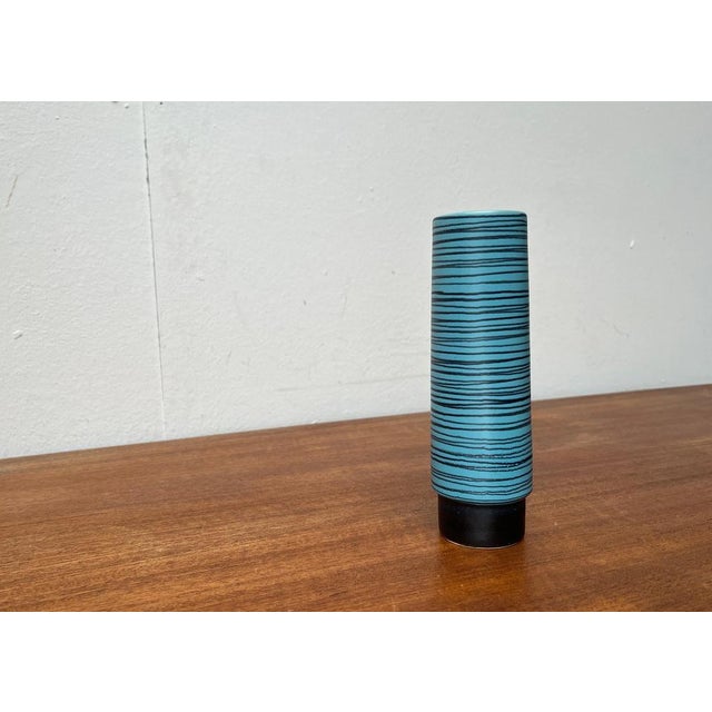 Mid-Century Eastern German GDR Pottery Vase from Strehla Keramik, 1960s For Sale - Image 12 of 16