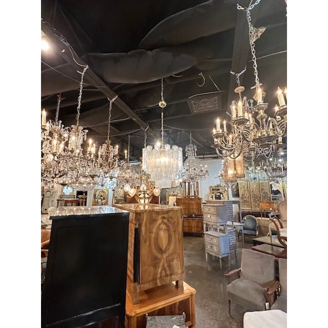 Modern Murano Tronchi Chandelier For Sale - Image 3 of 5