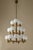 1960s Swedish Brass Chandelier attributed to Fagerhults, 1960s For Sale - Image 5 of 10