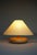 French Turned Elm Wood Table Lamp, 1950s For Sale - Image 10 of 13