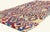 22001 Vintage Azilal Boucherouite Moroccan Rug, 04'07 x 08'02. The Ancestral Vigil: A Vintage Moroccan Azilal Masterpiece...