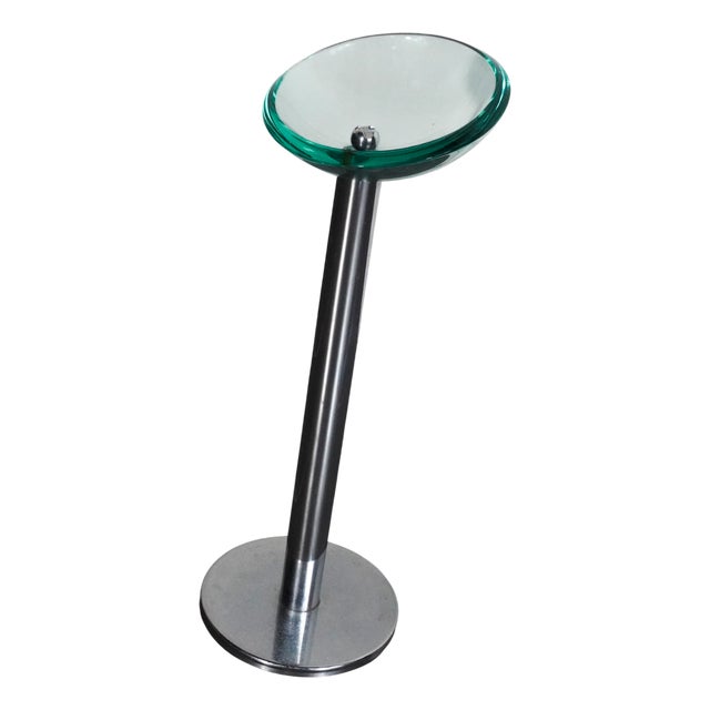 Floor Ashtray by Pierangelo Gallotti and Gigi Radice for Fontana Arte, 1970 For Sale