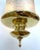 Metal Italian 1950s Brass Lantern With Acid Etched Blown Glass Shade For Sale - Image 7 of 12