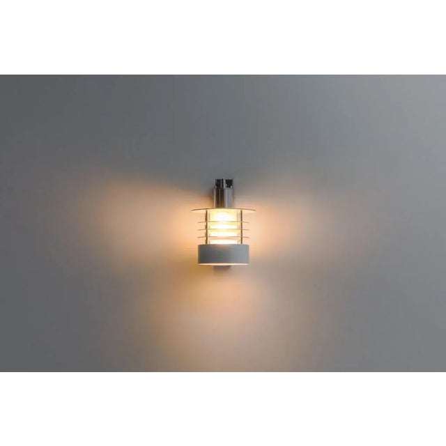 Metal Vintage Sculptural Sconces from Borens, Sweden, Set of 2 For Sale - Image 7 of 8