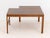 Brown Knudsen & Lind X France & Son Walnut Corner Table For Sale - Image 8 of 10