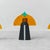 Black Murano Glass Lamps by Gambarro and Poggi, 1980s, Set of 3 For Sale - Image 8 of 11
