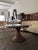 1960s Daisy Table with Glass Top and Central Table with Carved Leaves, Italy, 1960 For Sale - Image 5 of 6