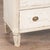 19th Century Narrow White Chest of Three Drawers, Denmark For Sale - Image 10 of 12