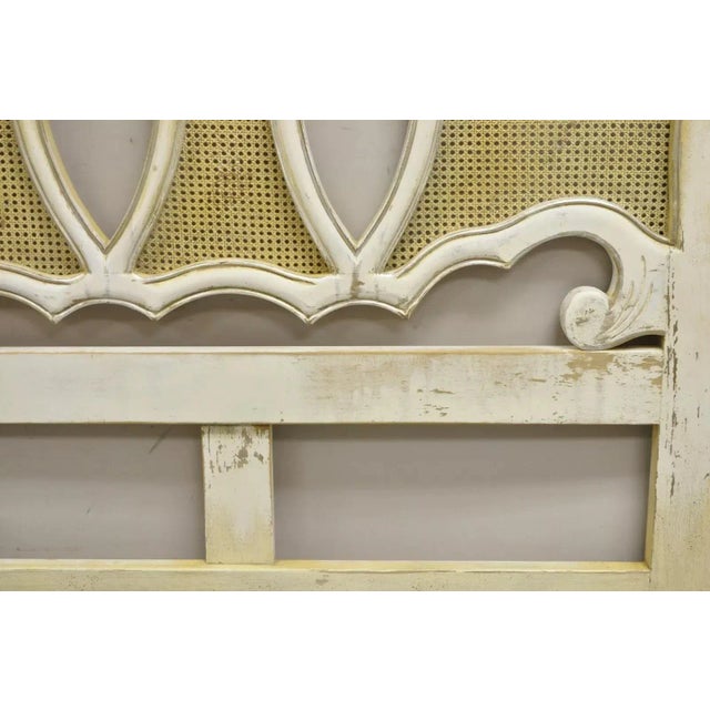 Mid 20th Century Vintage French Provincial Hollywood Regency Cream