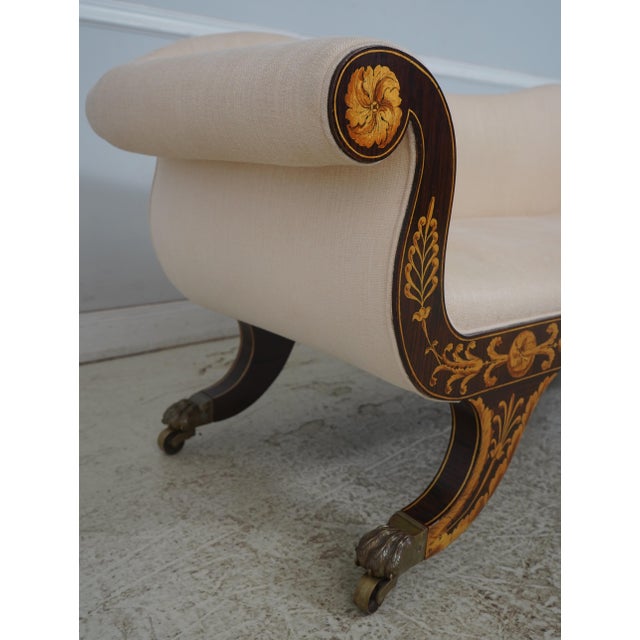 Fine Quality Vintage Baltimore Grecian Style Sofa Settee For Sale - Image 4 of 18