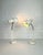Adjustable White Lacquered Steel and Brass Desk Lamps from BJS, Sweden, 1960s, Set of 2 For Sale - Image 11 of 17