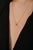 Oval Cut Yellow Diamond Minimalist Solitaire Contemporary Necklace in 18k Gold For Sale - Image 9 of 15