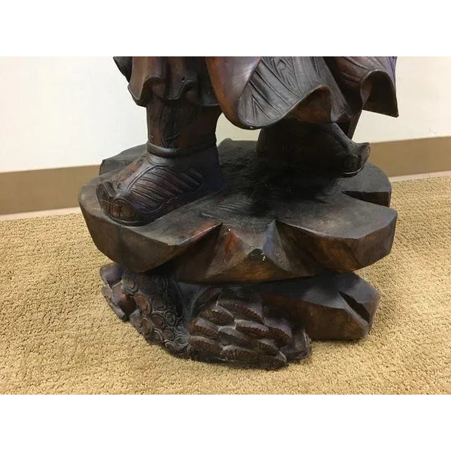 Contemporary Carving of Qin Shi Huang, First Emperor of China For Sale In San Diego - Image 6 of 10