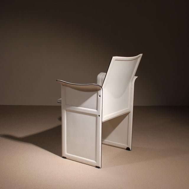Korium Armchairs by Tito Agnoli for Matteo Grassi, Italy, 1980s, Set of 6 For Sale - Image 10 of 18