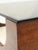 Wood Vintage Space Age Coffee Table with Smoked Glass and Wenge Wood Top, 1970s For Sale - Image 7 of 8