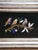 Mid-Century Italian Pietra Dura Bird Wall Plaques in Silvered Frames, Set of 4 For Sale - Image 4 of 18