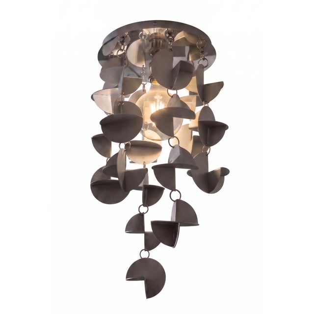 Contemporary Blades Ceiling Lamp by Dario Nasuti For Sale - Image 3 of 6