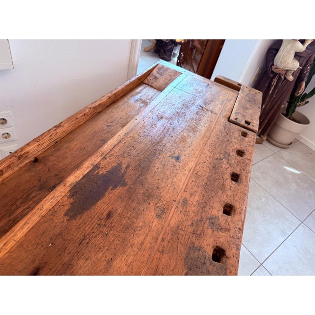 Antique German Workbench, 1890s For Sale - Image 14 of 16