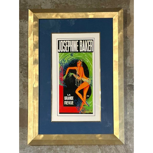 Vintage La Grande Revue Print in Frame For Sale - Image 11 of 12