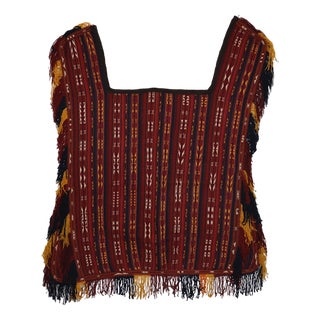 Vintage Handwoven Kilim Horse Cover Blanket, 1920s For Sale